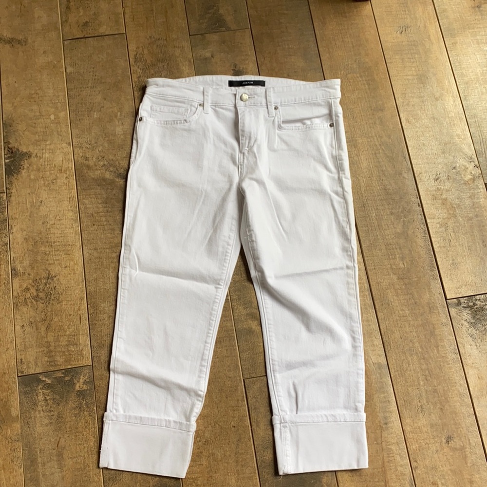 white Joe’s stretch Capri jean